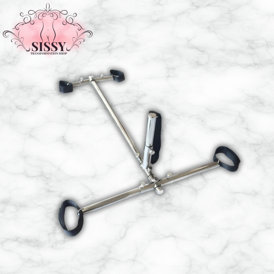 Écarteur intégral BDSM en acier inoxydable – Immobilisation bras & jambes