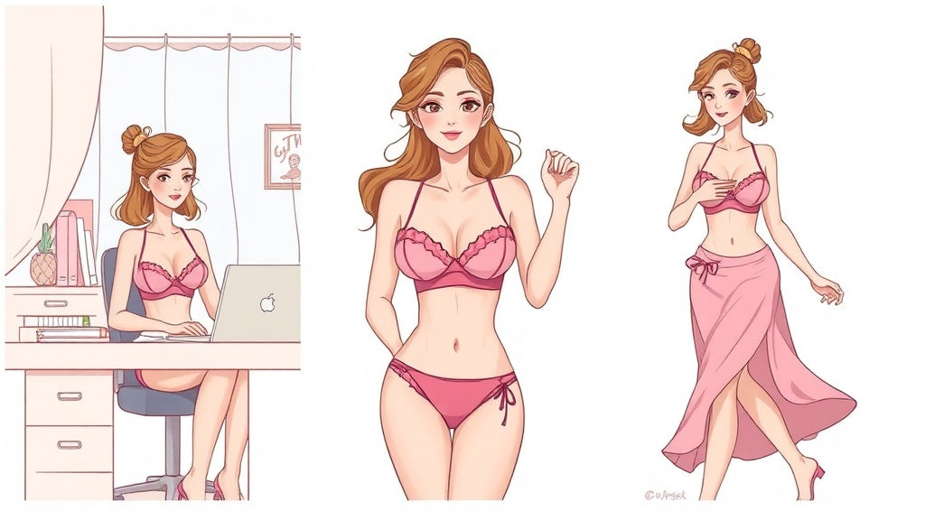7 Astuces d'une sissy pour porter de la lingerie toute la journée