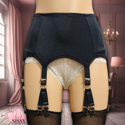 Porte-jarretelles Sissy Maid 6 Attaches