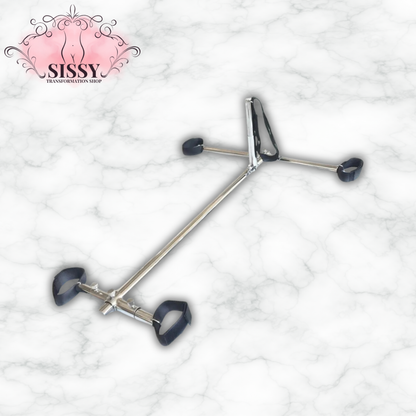 Écarteur intégral BDSM en acier inoxydable – Immobilisation bras & jambes