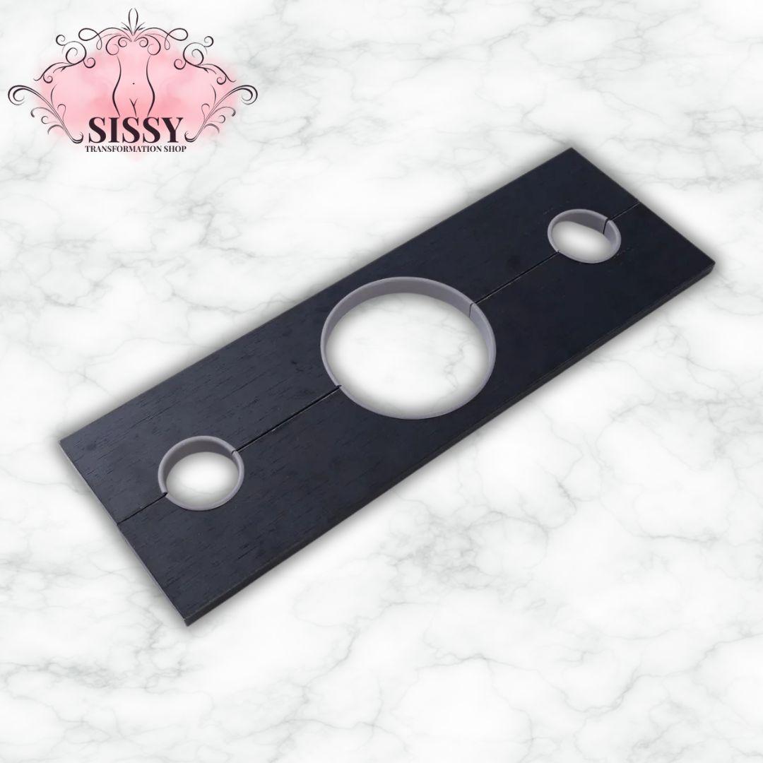 Pilori de bondage en bois