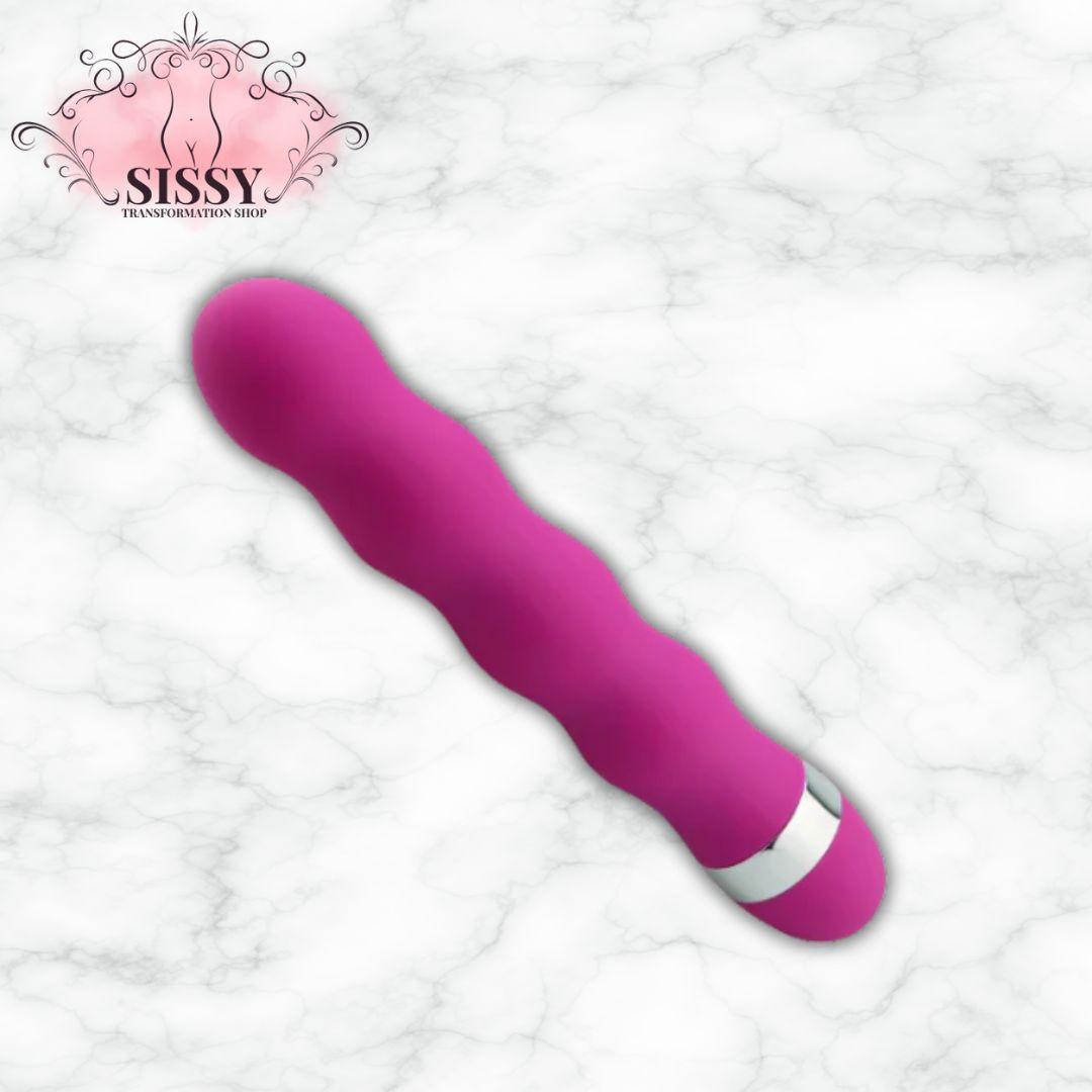 Vibromasseur sissy prostate, vue d'ensemble avec commandes