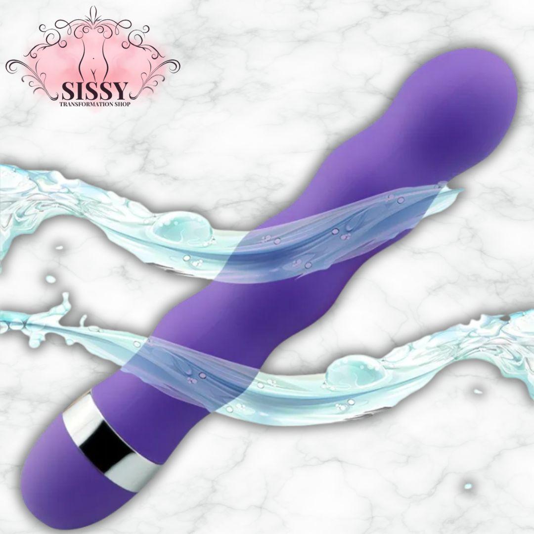 Vibromasseur sissy prostate, dimensions détaillées
