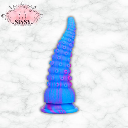 Gode tentacule en silicone au design texturé