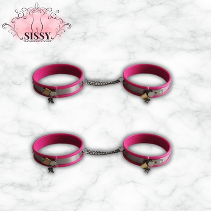 Ceinture de chasteté avec chaînes cuisses & clochettes