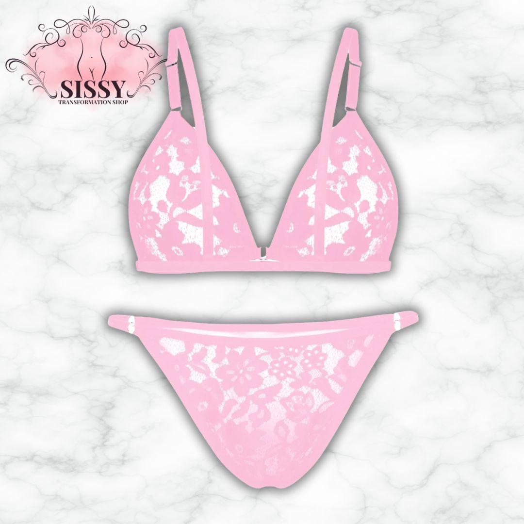 Men's Sexy Bra Underwear Sets Men Seat Belt Lace Lingerie BDSM Chest Strap Sex Lingerie Sissy Outfit Crop Top Men Gay