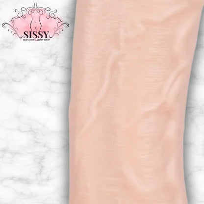 Gode Réaliste en Silicone de couleur chair, idéal pour des sensations réalistes et un plaisir accru